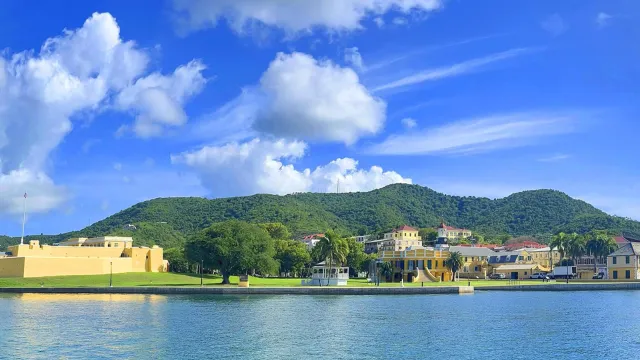 View of the Christiansted NHS complex