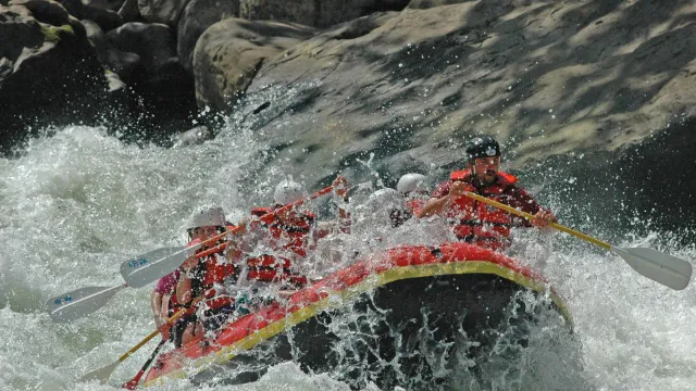 Rafters enjoying the Gauley River