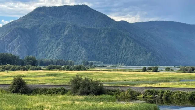 Green Monarch Ridge by Lake Pend Oreille ID