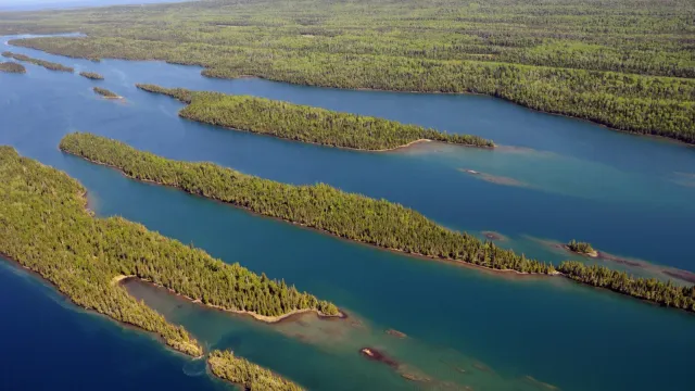 Aerial View of Belle Harbor