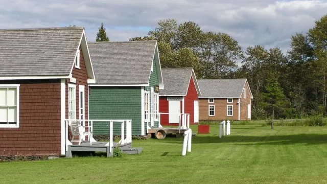 Scenic view of Acadian Village