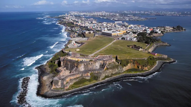 Castillo San Felipe del Morro Aereal View