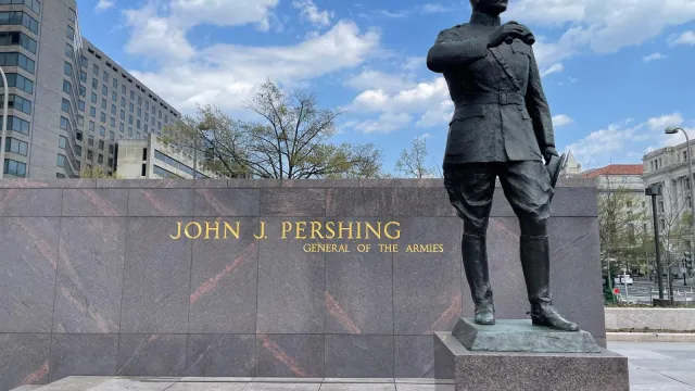 General Pershing Statue